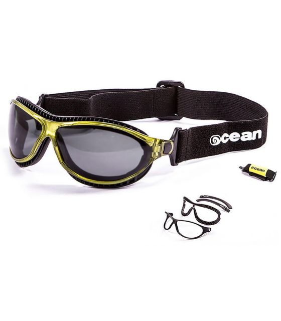 Gafas de Sol Deportivas Ocean Tierra de Fuego Shiny Green /