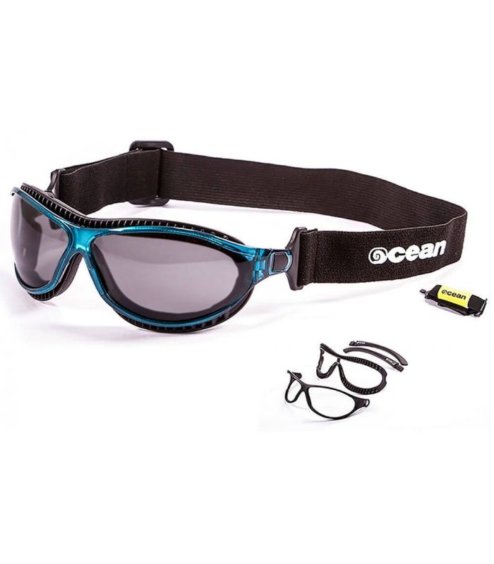 Gafas de Sol Deportivas Ocean Tierra de Fuego Shiny Blue / Smoke Gafas de Sol Deportivas Ocean Tierra de Fuego Shiny Blue / Smoke