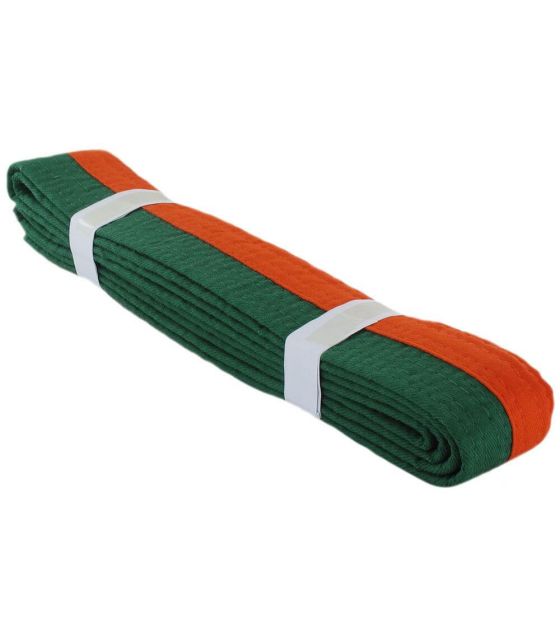 Ceinture, Arts Martiaux Orange Vert - Ceinture de karaté