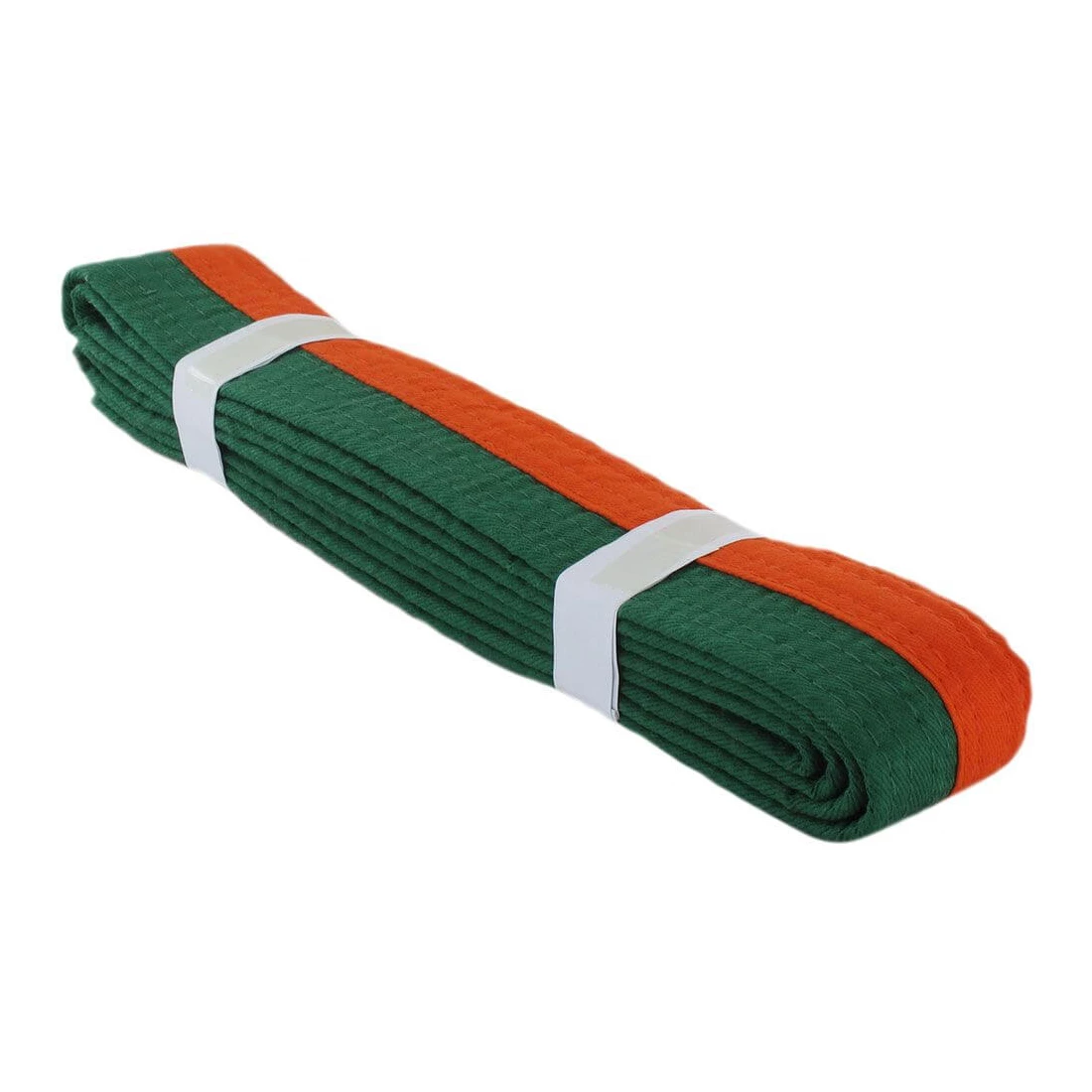 Ceinture, Arts Martiaux Orange Vert - Ceinture de karaté
