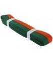 Ceinture, Arts Martiaux Orange Vert - Ceinture de karaté