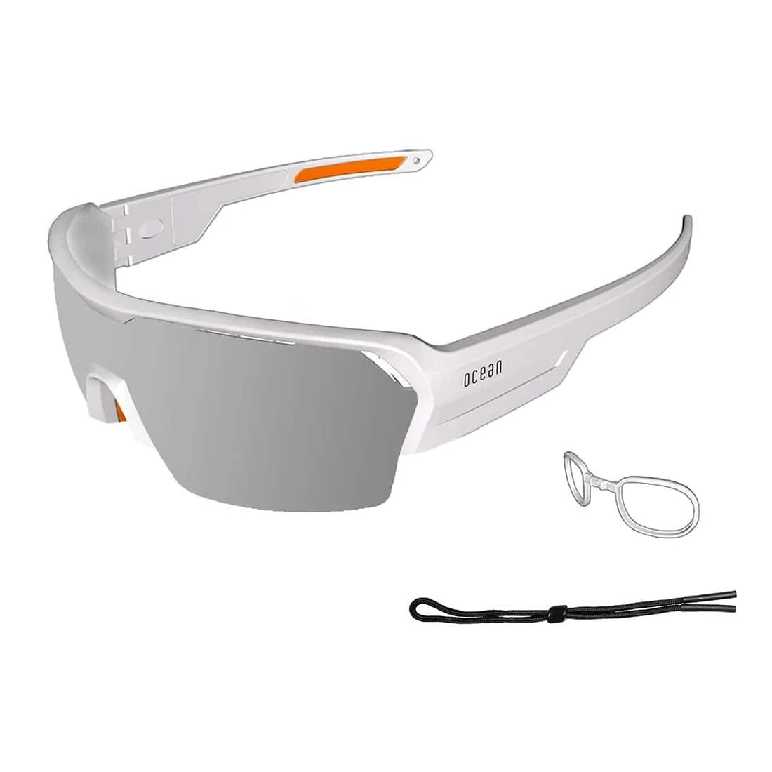 Ocean Race Blanc Mat / Revo Gris