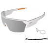 Gafas de Sol Deportivas Ocean Race Matte White / Revo Grey