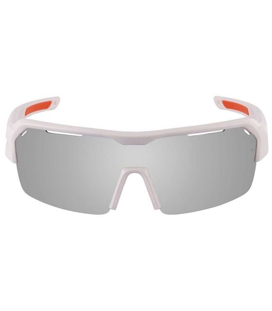 Gafas de Sol Deportivas Blueball Aizkorri Matte White / Revo