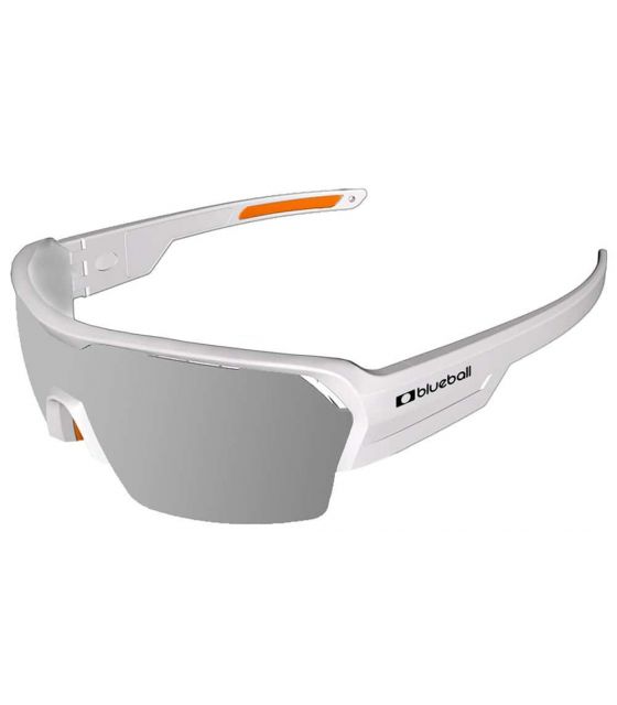 Gafas de Sol Deportivas Blueball Aizkorri Matte White / Revo