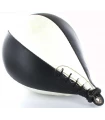 BoxeoArea Poire De Boxe En Cuir Blanc