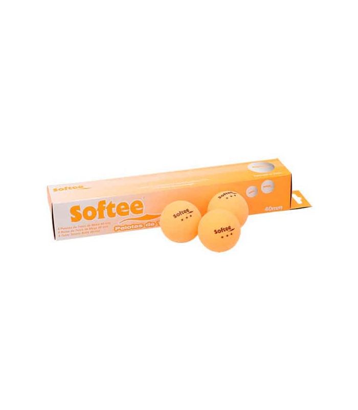 Jeu De 6 Balles De Tennis De Table 3 Étoiles Orange - Pelote Jeu De 6 Balles De Tennis De Table 3 Étoiles Orange - Pelote