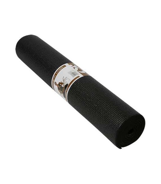 Softee Tapis de Pilates, de Yoga de Luxe 4 mm Noir -