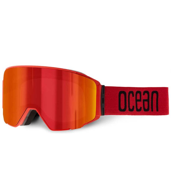 Mascaras de Esquí y Snowboard Ocean Denali Red Revo Red Mascaras de Esquí y Snowboard Ocean Denali Red Revo Red