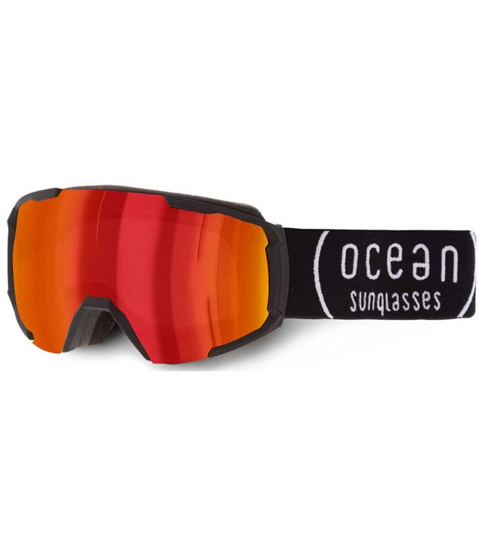Mascaras de Esquí y Snowboard Ocean Kalnas Black Revo Red Mascaras de Esquí y Snowboard Ocean Kalnas Black Revo Red