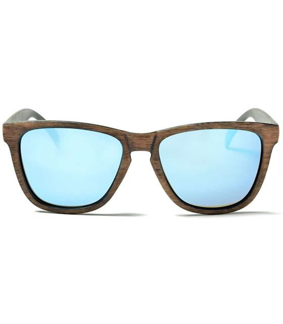 Gafas de Sol Casual Ocean Sea Wood Revo Blue