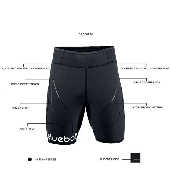 N1 Blueball BB100007 Malles Cortes avec Bolsillo Lateral