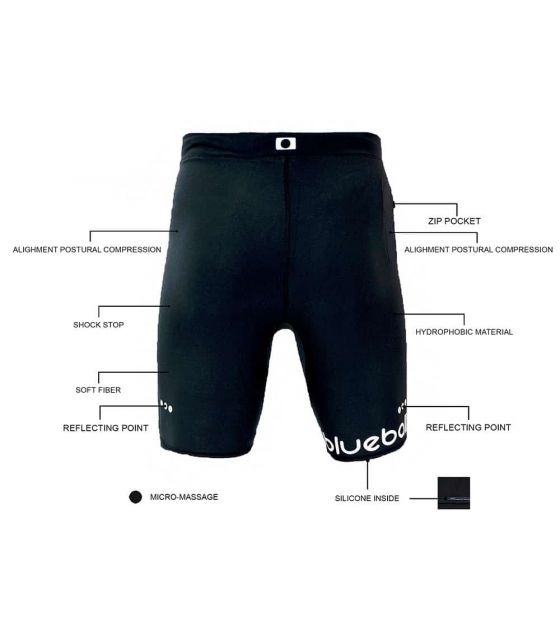 N1 Blueball BB100008 Malla Corta Running Compreson