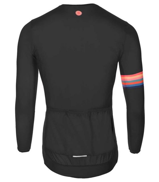 Maillots Blueball Maillots Manga Larga Negro con logo