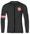 N1 Blueball Maillot Manga Larga Noir avec logo