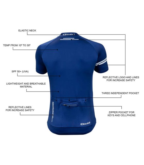 Maillots Blueball Maillot Tekpro Azul