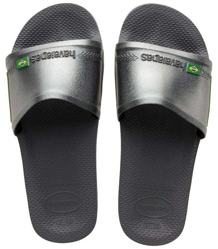 Tienda Sandalias / Chancletas Mujer Havaianas Slide Brasil Tienda Sandalias / Chancletas Mujer Havaianas Slide Brasil