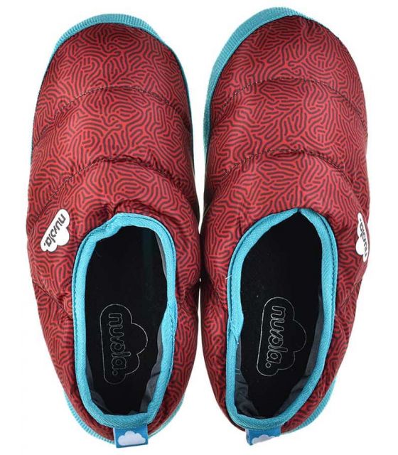 Pantuflas Nuvola Printed Noodle Blue
