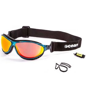 Gafas de Sol Deportivas Ocean Tierra de Fuego Transparent Blue