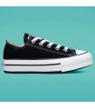 N1 Converr Chuck Taylor All Star Platform Jr Negro