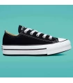 N1 Converr Chuck Taylor All Star Platform Jr Negro