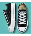 N1 Converr Chuck Taylor All Star Platform Jr Negro