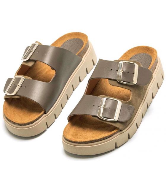 Sandalias Casual Mtng Sandalias Lion Verde