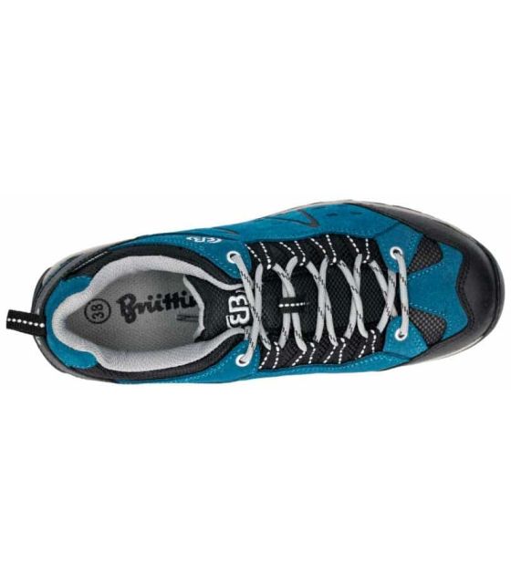 Zapatillas Trekking Hombre Brütting Mount Bona Low Azul