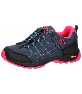 Zapatillas Trekking Niño Brütting Mount Sjust Kids Low Marino