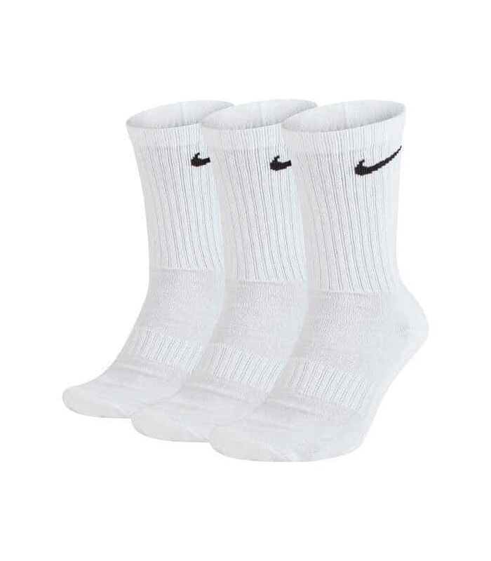 Chaussettes Running Nike Calcetines Cushioned Crew Blanco Chaussettes Running Nike Calcetines Cushioned Crew Blanco