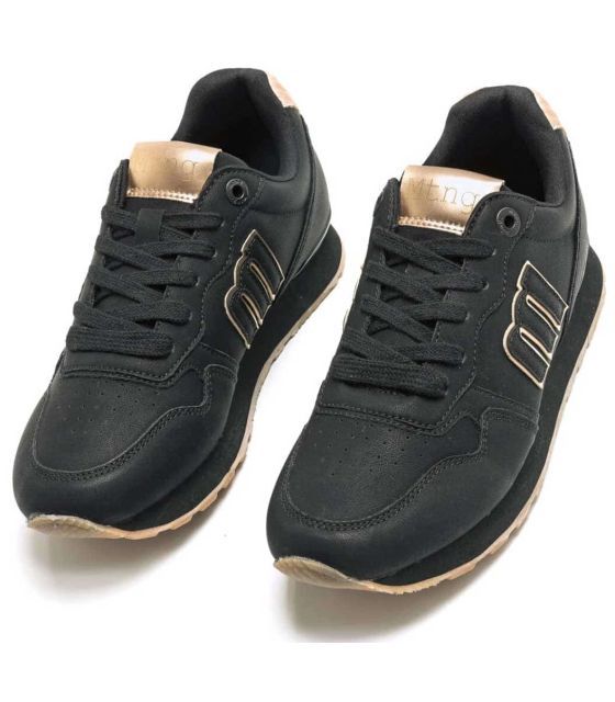 Chaussures de Casual Femme Mtng Joggo W Noir