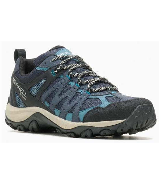 Zapatillas Trekking Hombre Merrel Accentor Sport 3 Azul Gore-Tex