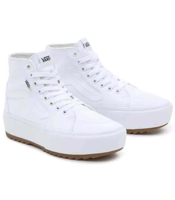 Calzado Casual Mujer Vans Filmore Hi Tapere Blanco