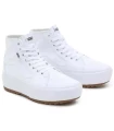 Calzado Casual Mujer Vans Filmore Hi Tapere Blanco