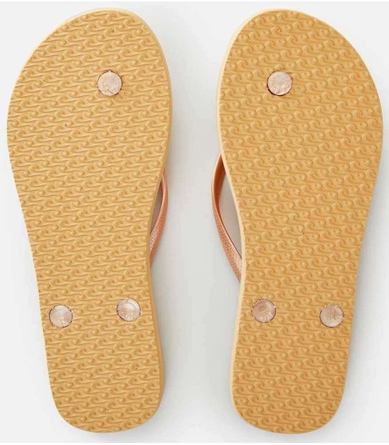 Tienda Sandalias / Chancletas Mujer Rip Curl Script Wave Gold