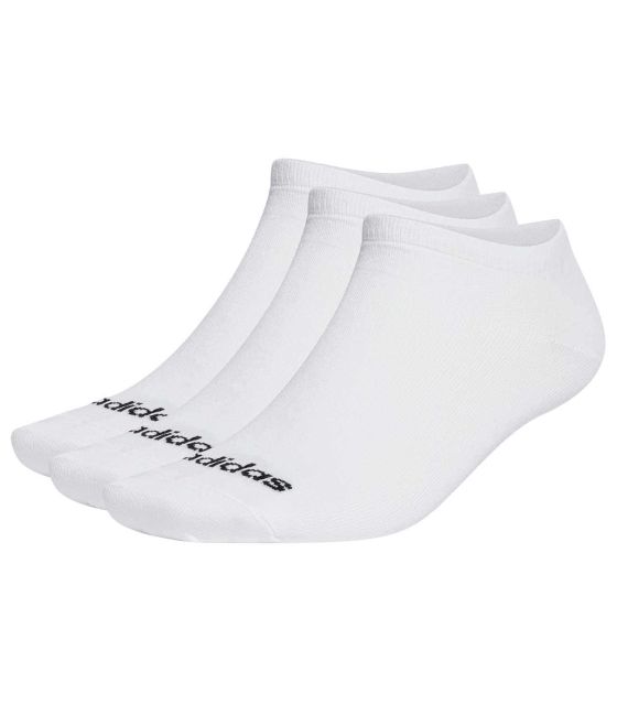 Calcetines Running Adidas Calcetines Piqui Thin Linear Blanco