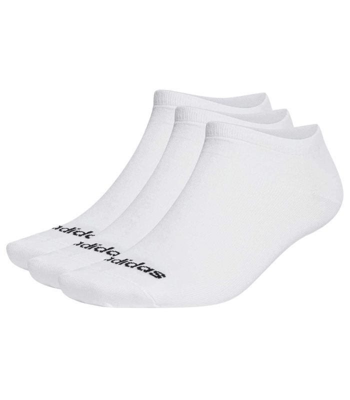 Calcetines Running Adidas Calcetines Piqui Thin Linear Blanco Calcetines Running Adidas Calcetines Piqui Thin Linear Blanco