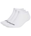 Calcetines Running Adidas Calcetines Piqui Thin Linear Blanco