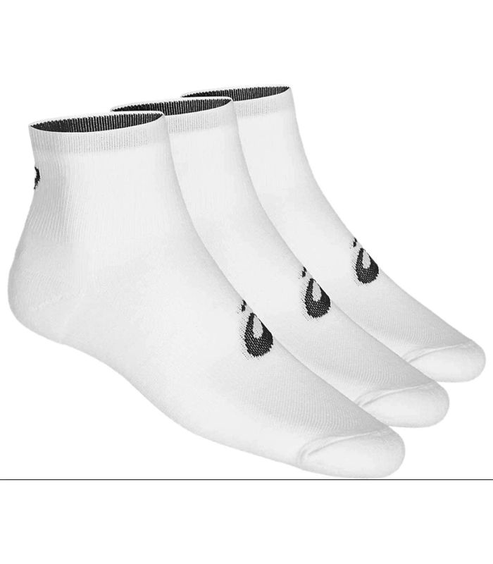 Chaussettes Running Asics Chaussettes 3PPK Quarter Blanc Chaussettes Running Asics Chaussettes 3PPK Quarter Blanc