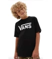 Camisetas Lifestyle Vans Camiseta Classic Tee B Jr Negro