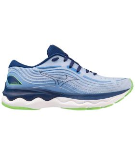 Chaussures Running Femme Mizuno Wave Skyrise 4 W Bleu