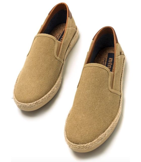 Chaussures de Casual Homme MTNG Bequia Beige