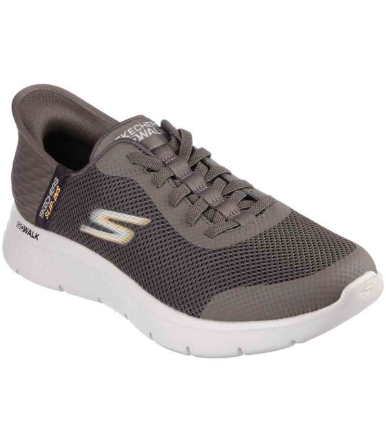 Calzado Casual Hombre Skechers Slip-ins Go Walk Flex BRN