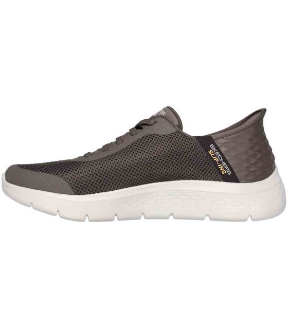 Calzado Casual Hombre Skechers Slip-ins Go Walk Flex BRN