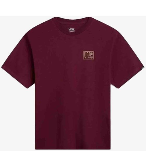Camisetas Lifestyle Vans Camiseta Bloomed 66 Ss Crew Granate