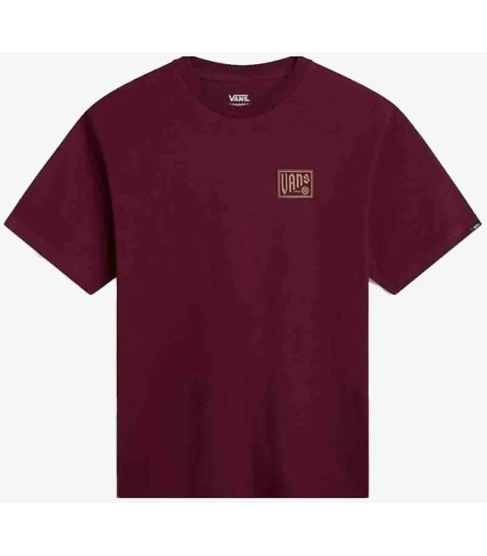 Camisetas Lifestyle Vans Camiseta Bloomed 66 Ss Crew Granate