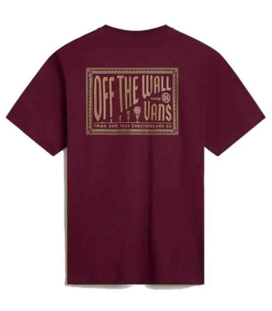 Camisetas Lifestyle Vans Camiseta Bloomed 66 Ss Crew Granate