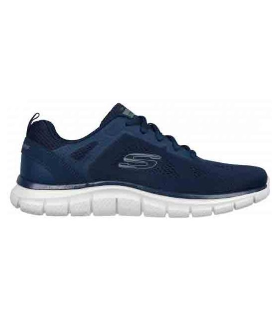 Calzado Casual Hombre Skechers Track Broader Azul Marino