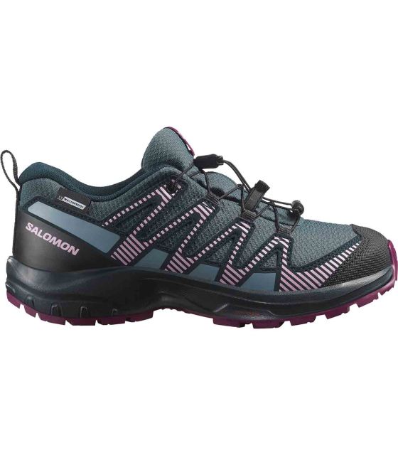 Botas de Montaña Niño Salomon Xa Pro V8 Waterproof Neptune