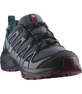 Botas de Montaña Niño Salomon Xa Pro V8 Waterproof Neptune